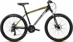 Romet Dviratis Romet Rambler R6.2 2025 black-yellow-19" / L (Dydis: 19" / L)