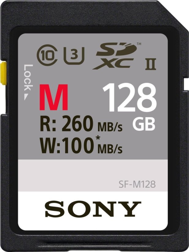 Sony SF-M SDXC 128 GB Class 10 UHS-II/U3 V60 (SFG1M)