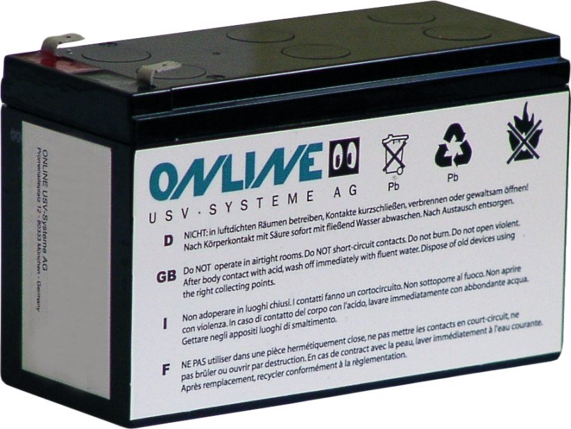 Online USV Systeme Online USV Ersatzbat. für XANTO 1000R (Modell 2017)