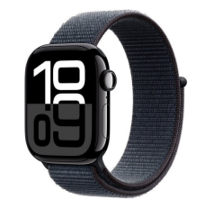Apple Watch 10 GPS 46mm Jet Black Alu Sport Loop Granatový (MWWR3LW/A)