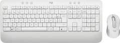 Logitech Logitech Signature MK650 Combo For Business klawiatura Dołączona myszka RF Wireless + Bluetooth QWERTY Duński, Fiński, Norweski, Szwecki Biely