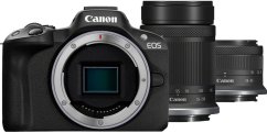 Canon EOS R50 + RF-S 18-45mm IS STM + RF-S 55-210mm IS STM Čierny