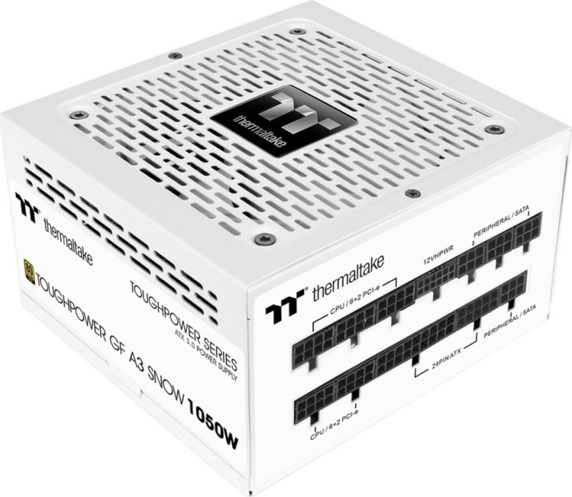 Thermaltake Thermaltake Toughpower GF A3 Snow 1050W - TT Premium Edition moduł zasilaczy 24-pin ATX ATX Biely