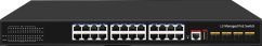 Cudy POE GS5024PS4-400W 24-portowy + 4x SFP+