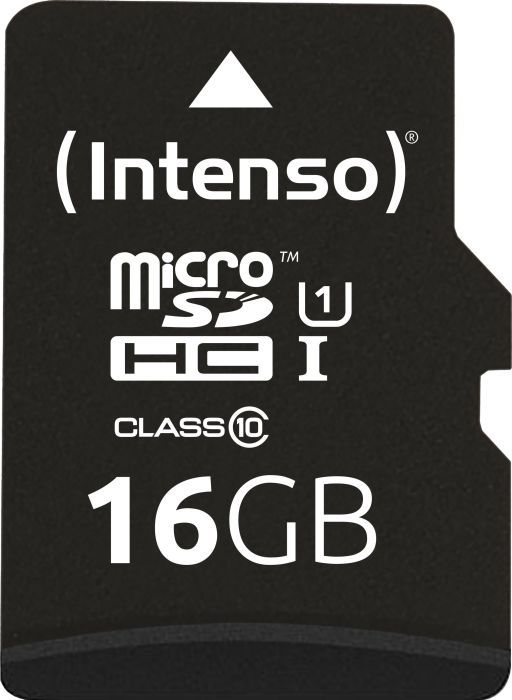 Intenso Professional MicroSDHC 16 GB Class 10 UHS-I/U1  (3433470)