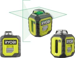 Ryobi Ryobi Krížový líniový Plošný laser Zelený 360 RB360GLL