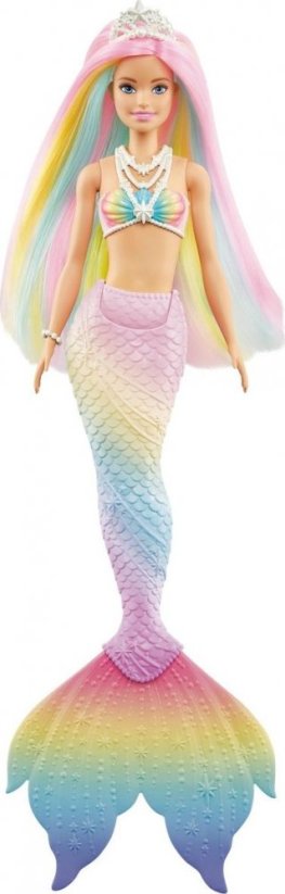 Mattel Dreamtopia - Syrenka Tęczowa Przemiana (GTF89)