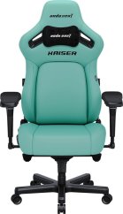 Anda Seat Fotel gamingowy Kaiser 4 L skórzany Zelený