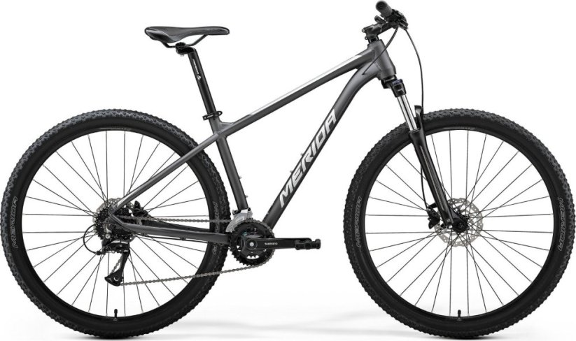 Merida Dviratis Merida Big.Nine 20 VI1 matt dark silver(silver)-56 cm / XXL (Dydis: 56 cm / XXL)
