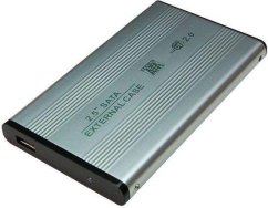 LogiLink 2.5" SATA - USB 2.0 strieborná (UA0041A)