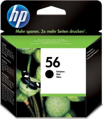 HP Ink No.56 Black (C6656AE#ABE) VE 1 x 19ml DJ 450, 5550, 2100, 2200