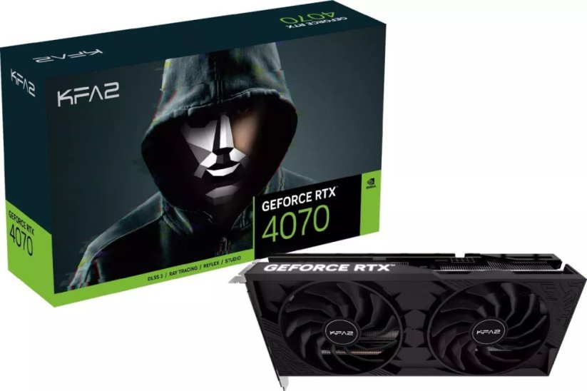 KFA2 KFA2 RTX4070 2X OC 12GB GDDR6X HDMI 3xDP