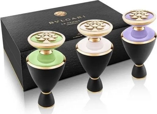 Bvlgari Set Bvlgari: Le Gemme Imperiali Desiria, Eau De Parfum, For Women, 100 ml + Le Gemme Imperiali Irina, Eau De Parfum, For Women, 100 ml + Le Gemme Imperiali Splendida, Eau De Parfum, For Women, 100 ml For Women WOMEN