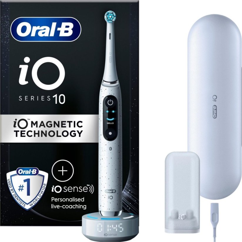 Oral-B iO Series 10 Eclipse Gold Special Edition Biely