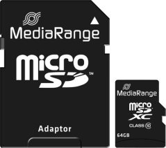MediaRange MicroSDXC 64 GB Class 10 UHS-I (MR955)