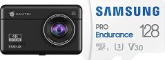 Navitel Wideorejestrator Navitel R980 4K + Karta Samsung PRO Endurance 2022 MicroSDXC 128 GB Class