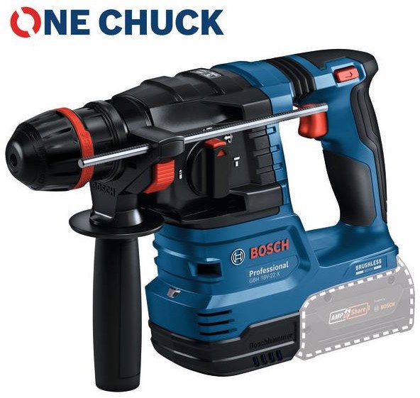 Bosch GBH 18V-22X mł.ud-obr.,ONECHUCK sol kart
