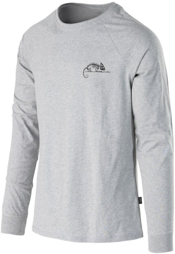Helikon-Tex T-shirt Long Sleeve (Helikon-Tex Logo) - Mid Grey