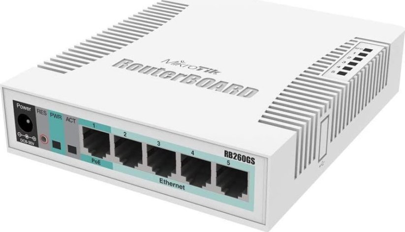 MikroTik RouterBOARD RB260GS (CSS106-5G-1S)