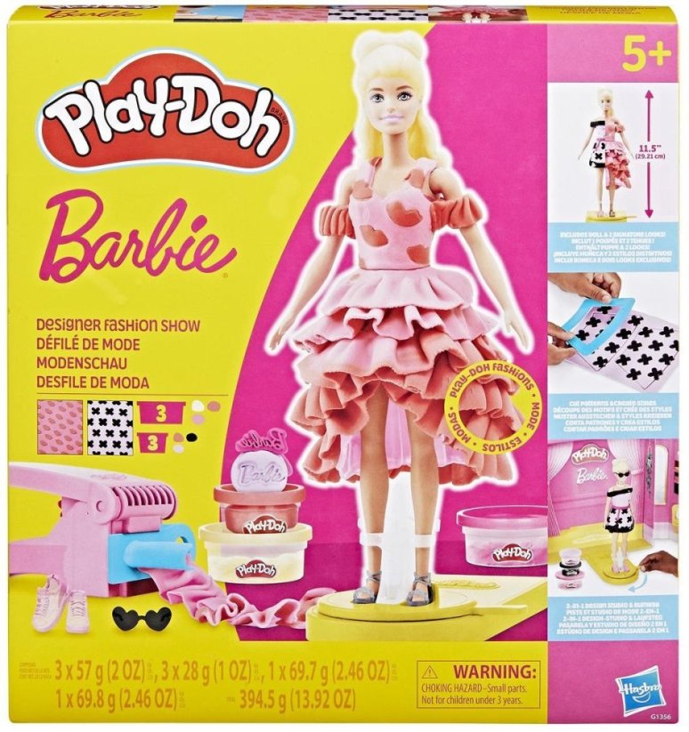 Usorteret Play-Doh Barbie Designer Fashion Show