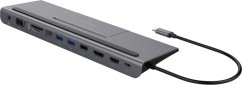 Deltaco Deltaco USBC-DOCK2, Wired, USB 3.2 Gen 1 (3.1 Gen 1) Type-C, 85 W, 3.5 mm, 1.4/2.2, 1000 Mbit/s
