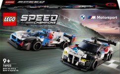 LEGO Speed ​​​​Champions Pretekárske autá BMW M4 GT3 a BMW M Hybrid V8 (76922)
