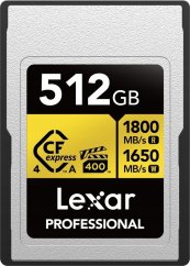 Lexar Professional Gold CFexpress 512 GB  (LCAEXG4512G-RNENG)
