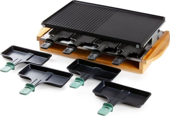 Domo Domo Raclette D09246G Bamboo black - 1200W