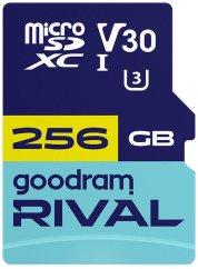 GoodRam Rival MicroSDXC 256 GB Class 10 UHS-I/U3 V30 (GGSM3AA-2560R12)