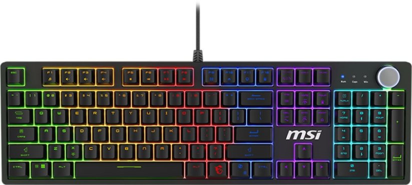 MSI FORGE GK-320 RED Gaming Keyboard przewodowa