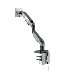 Diablo Chairs držiak na monitor 49 cali, szaro-Čierny LED RGB X-ARM