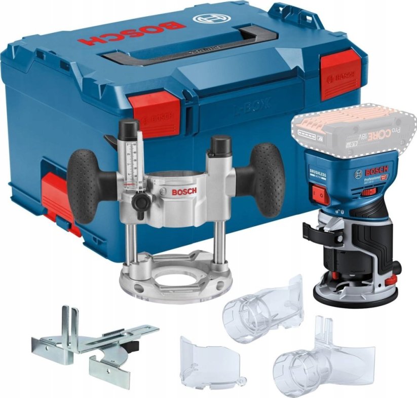 Bosch BOSCH.EDGE MILLING MACHINE GKF 18V-8 SOLO SET LB