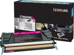 Lexmark C746A1MG Magenta Originál  (C746A1MG)