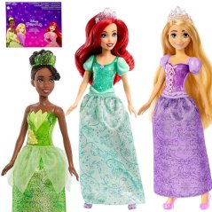 Jokomisiada Mattel Disney Princess Sada 3 lalek: Ariel + Tiana + Roszpunka ZA6036