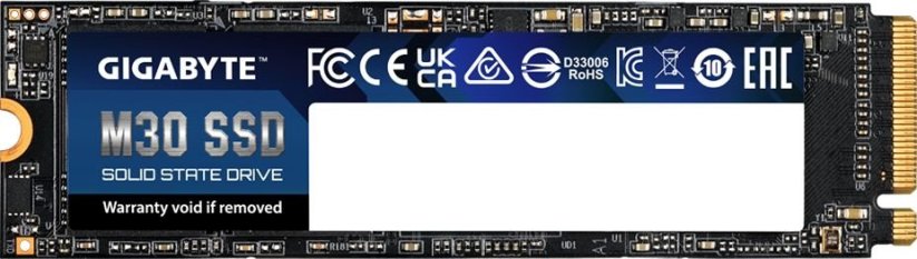 Gigabyte M30 512GB M.2 2280 PCI-E x4 Gen3 NVMe (GP−GM30512G−G )