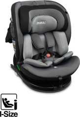 Caretero AutosedačkaMOKKI I-SIZE GREY (40-150)