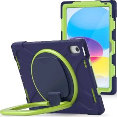4kom.pl Etui na tablet X-Armor do Apple iPad 10.9 2022 NAVY/LIME