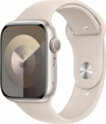 Apple Apple Watch Series 9 45 mm Cyfrowy 396 x 484 px Ekran dotykowy Béžový Wi-Fi GPS