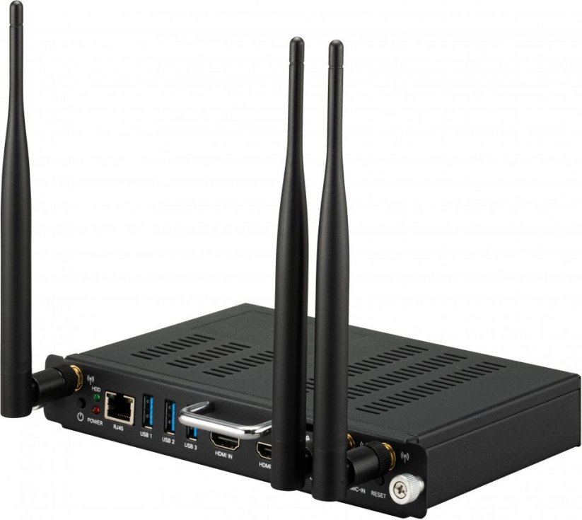 ViewSonic Osobisty/workstation Mini PC 8 GB DDR4-SDRAM 128 GB SSD Slot-in Čierny (VPC-A31-O1)