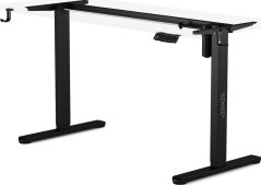 SENSE7 Rama Biurka elektrycznego czarna (bez blatu)
