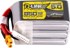 Tattu Tattu R-Line Wersja 5.0 850mAh 22.2V 6S1P 150C Lipo XT30U-F