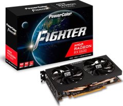 Power Color Radeon RX 6600 Fighter 8GB GDDR6 (AXRX 6600 8GBD6-3DH)