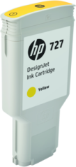 HP Žltý wkład atramentowy HP 727 DesignJet 300 ml - F9J78A
