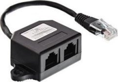 InLine InLine® ISDN splitter, 1 -> 2, 0.15m, with resistors