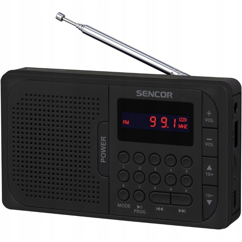 Sencor SRD 216 BK Radio SRD 216 BK (8590669391271)