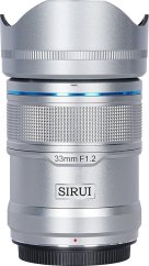 Sirui Sirui Sniper Lens APS-C AF 33mm F1.2 X-Mount Silver