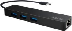 LogiLink 1x RJ-45  + 3x USB-A 3.0 (UA0313)