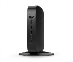 HP HP Elite t655 - Thin Client - SFF - 1 x Ryzen Embedded R2314 / 2.1 GHz - RAM 4 GB - Flash 32 GB - eMMC - Radeon Graphics - 1GbE, Bluetooth 5.2 - WLAN: 802.11a/b/g/n/ac/ax, Bluetooth 5.2 - HP ThinPro - Monitor: keiner - Tastatur: International Englisc