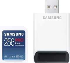 Samsung PRO Plus 2021 SDXC 256 GB Class 10 UHS-I/U3 V30 (MB-SD256KB/EU)