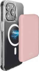 Puro Powerbank bezprzewodowy MagSafe PURO Slim PowerMag 4000mAh (Dusty Pink)